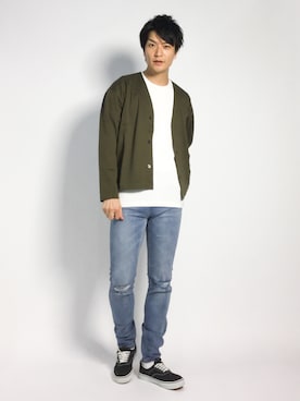 中嶋時男さん（メンズ・183cm）の夏コーディネート