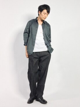 中嶋時男さん（メンズ・183cm）の夏コーディネート