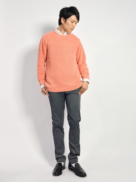 中嶋時男さん（メンズ・183cm）の秋コーディネート