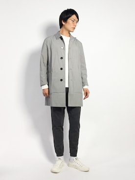 中嶋時男さん（メンズ・183cm）の秋コーディネート