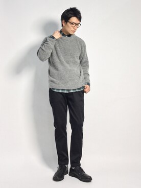 中嶋時男さん（メンズ・183cm）の秋コーディネート