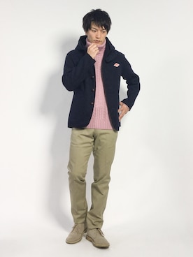中嶋時男さん（メンズ・183cm）の秋コーディネート
