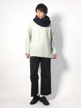 中嶋時男さん（メンズ・183cm）の秋コーディネート