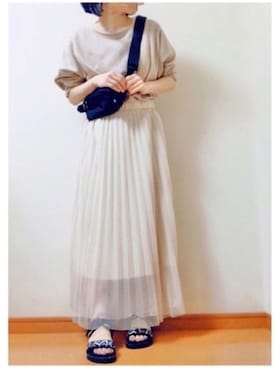 𝙢𝙖𝙞𝙢𝙖𝙞さん（レディース・149cm）の春コーディネート