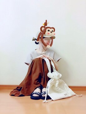 𝙢𝙖𝙞𝙢𝙖𝙞さん（レディース・149cm）の春コーディネート