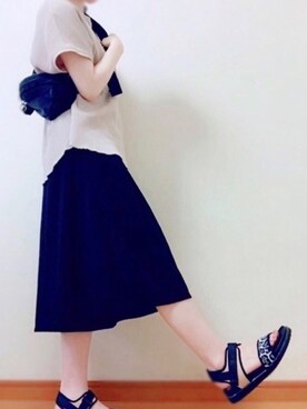𝙢𝙖𝙞𝙢𝙖𝙞さん(レディース・149cm)の夏コーディネート