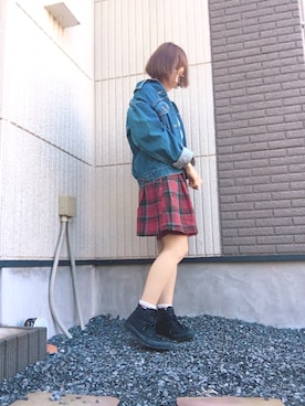 「meagratia（メアグラーティア）のアイテム」を使った、ma.さん（レディース・152cm）の秋コーディネート