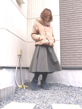 「レベッカブティック」｜ma.さん（レディース・152cm）の秋コーディネート