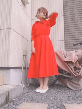 「レベッカブティック」｜ma.さん（レディース・152cm）の春コーディネート