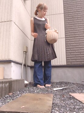 ma.さん（レディース・152cm）の夏コーディネート