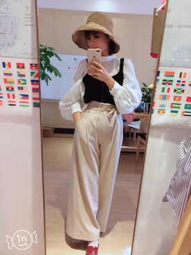 「No6（ナンバーシックス）のアイテム」を使った、梦梦meng17さん（レディース・163cm）の秋コーディネート