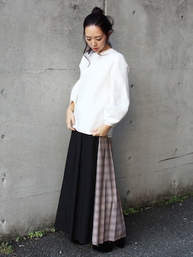 「シンプルおしゃれが好き」｜BARAK_sawaさん（レディース・160cm）の秋コーディネート