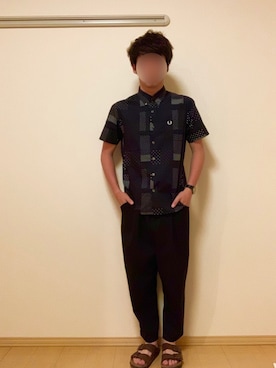 いたさんさん（メンズ・168cm）の春コーディネート