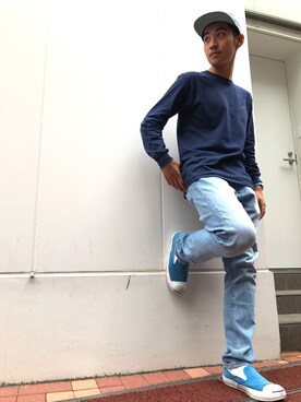 ちゃんかわさん（メンズ・173cm）の夏コーディネート