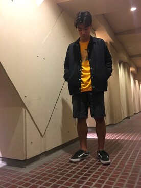 「I&ME（アイアンドミー）のアイテム」を使った、ちゃんかわさん（メンズ・173cm）の秋コーディネート