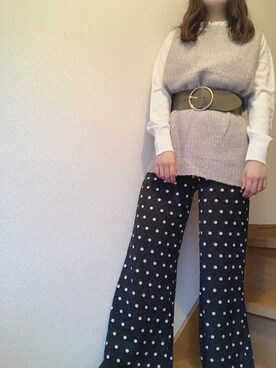 くま子ちゃんさん（レディース・152cm）の秋コーディネート