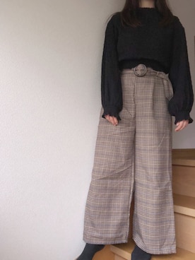 くま子ちゃんさん（レディース・152cm）の秋コーディネート