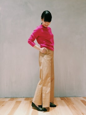 「city（シティ）のアイテム」を使った、city_chiakiさん（レディース・162cm）の秋コーディネート