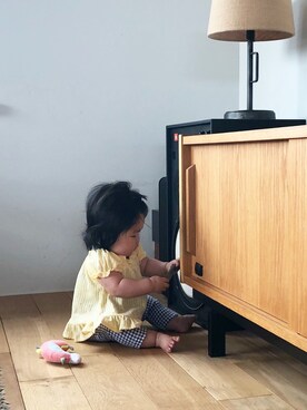 「60cm」｜「アイテム（パンツ）」を使った、ひなのさん（キッズ・50cm）の夏コーディネート