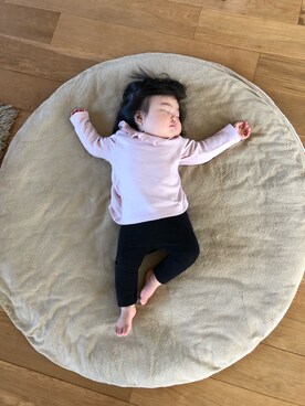 「9ヶ月」｜「アイテム（その他トップス）」を使った、ひなのさん（キッズ・50cm）の秋コーディネート