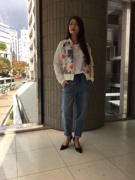 「BDONNA（ビドンナ）のアイテム」を使った、ismさん（レディース・168cm）の冬コーディネート