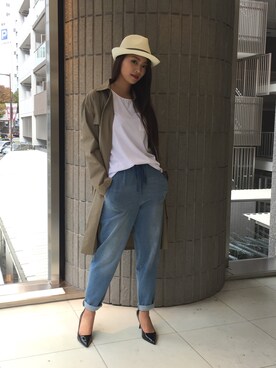 「BDONNA（ビドンナ）のアイテム」を使った、ismさん（レディース・168cm）の冬コーディネート