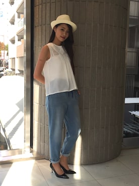 「BDONNA（ビドンナ）のアイテム」を使った、ismさん（レディース・168cm）の冬コーディネート