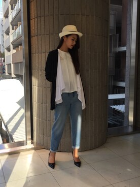 「BDONNA（ビドンナ）のアイテム」を使った、ismさん（レディース・168cm）の冬コーディネート