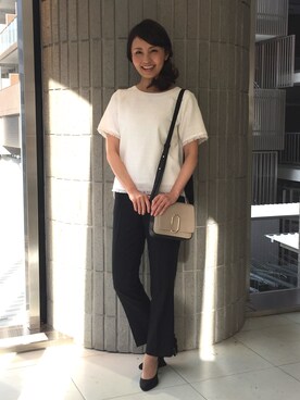 「Dear Princess（ディアプリンセス）のアイテム」を使った、ismさん（レディース・167cm）の春コーディネート