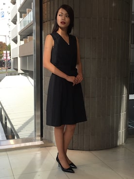 「BDONNA（ビドンナ）のアイテム」を使った、ismさん（レディース・168cm）の冬コーディネート