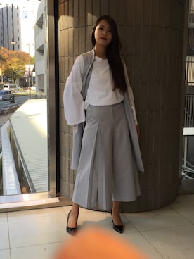 「BDONNA（ビドンナ）のアイテム」を使った、ismさん（レディース・168cm）の冬コーディネート
