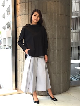 「BDONNA（ビドンナ）のアイテム」を使った、ismさん（レディース・168cm）の冬コーディネート