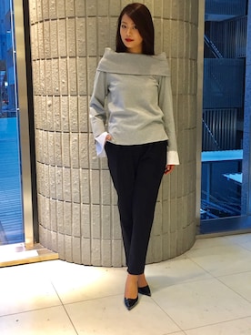 「BDONNA（ビドンナ）のアイテム」を使った、ismさん（レディース・168cm）の冬コーディネート