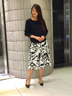 「BDONNA（ビドンナ）のアイテム」を使った、ismさん（レディース・168cm）の冬コーディネート