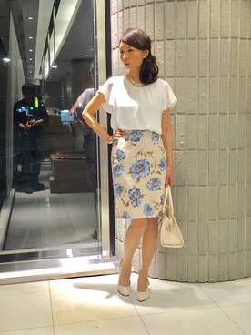 「フレアースカート」｜ismさん（レディース・167cm）の冬コーディネート