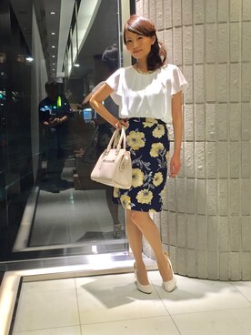 「フレアースカート」｜ismさん（レディース・167cm）の冬コーディネート