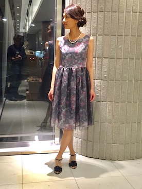 「Dear Princess（ディアプリンセス）のアイテム」を使った、ismさん（レディース・167cm）の冬コーディネート