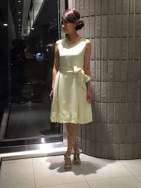 「Dear Princess（ディアプリンセス）のアイテム」を使った、ismさん（レディース・168cm）の冬コーディネート