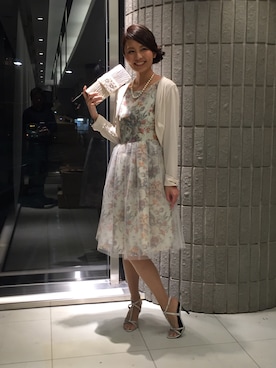 「Dear Princess（ディアプリンセス）のアイテム」を使った、ismさん（レディース・167cm）の冬コーディネート