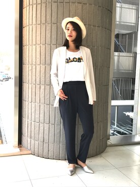 「BDONNA（ビドンナ）のアイテム」を使った、ismさん（レディース・168cm）の春コーディネート