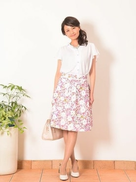 「Dear Princess（ディアプリンセス）のアイテム」を使った、ismさん（レディース・167cm）の春コーディネート