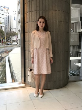 「Dear Princess（ディアプリンセス）のアイテム（ワンピース）」を使った、ismさん（レディース・170cm）の春コーディネート