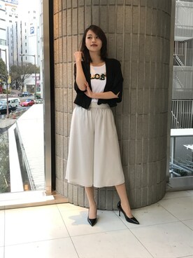 「BDONNA（ビドンナ）のアイテム」を使った、ismさん（レディース・168cm）の春コーディネート