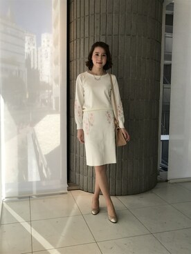 「Dear Princess（ディアプリンセス）のアイテム」を使った、ismさん（レディース・170cm）の春コーディネート