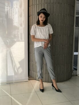 「BDONNA（ビドンナ）のアイテム」を使った、ismさん（レディース・168cm）の夏コーディネート