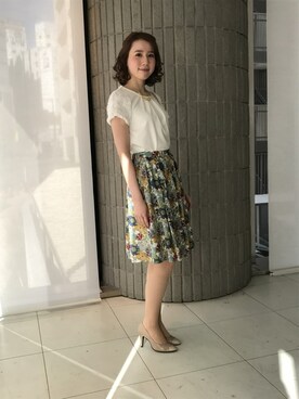 「Dear Princess（ディアプリンセス）のアイテム」を使った、ismさん（レディース・170cm）の春コーディネート