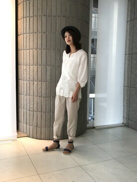「BDONNA（ビドンナ）のアイテム」を使った、ismさん（レディース・168cm）の夏コーディネート