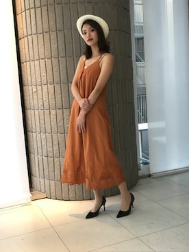 「BDONNA（ビドンナ）のアイテム」を使った、ismさん（レディース・168cm）の夏コーディネート