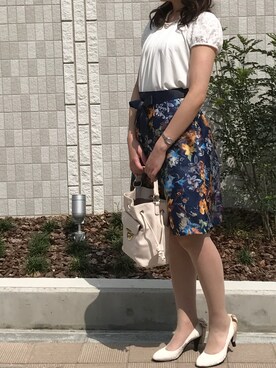 「Dear Princess（ディアプリンセス）のアイテム」を使った、ismさん（レディース・160cm）の夏コーディネート