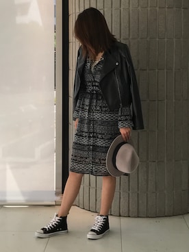 「BDONNA（ビドンナ）のアイテム」を使った、ismさん（レディース・168cm）の秋コーディネート